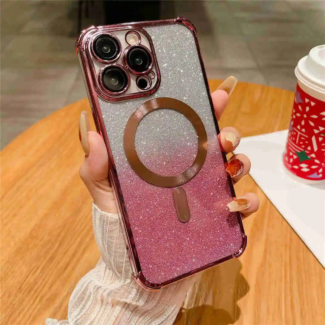 glitter iphone case