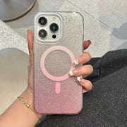 pink glitter iphone case