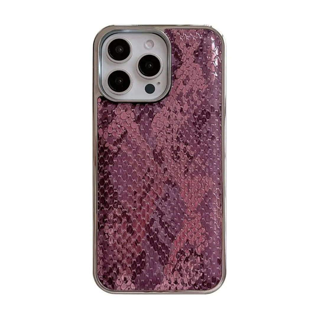 snakeskin phone case