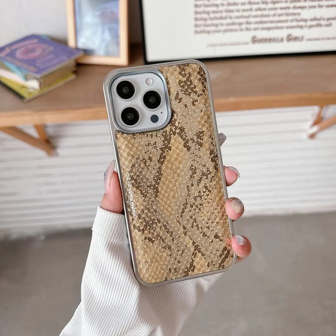 snake print phone case