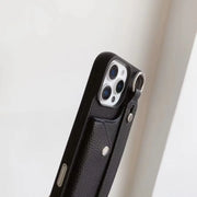 iPhone case with hand strap