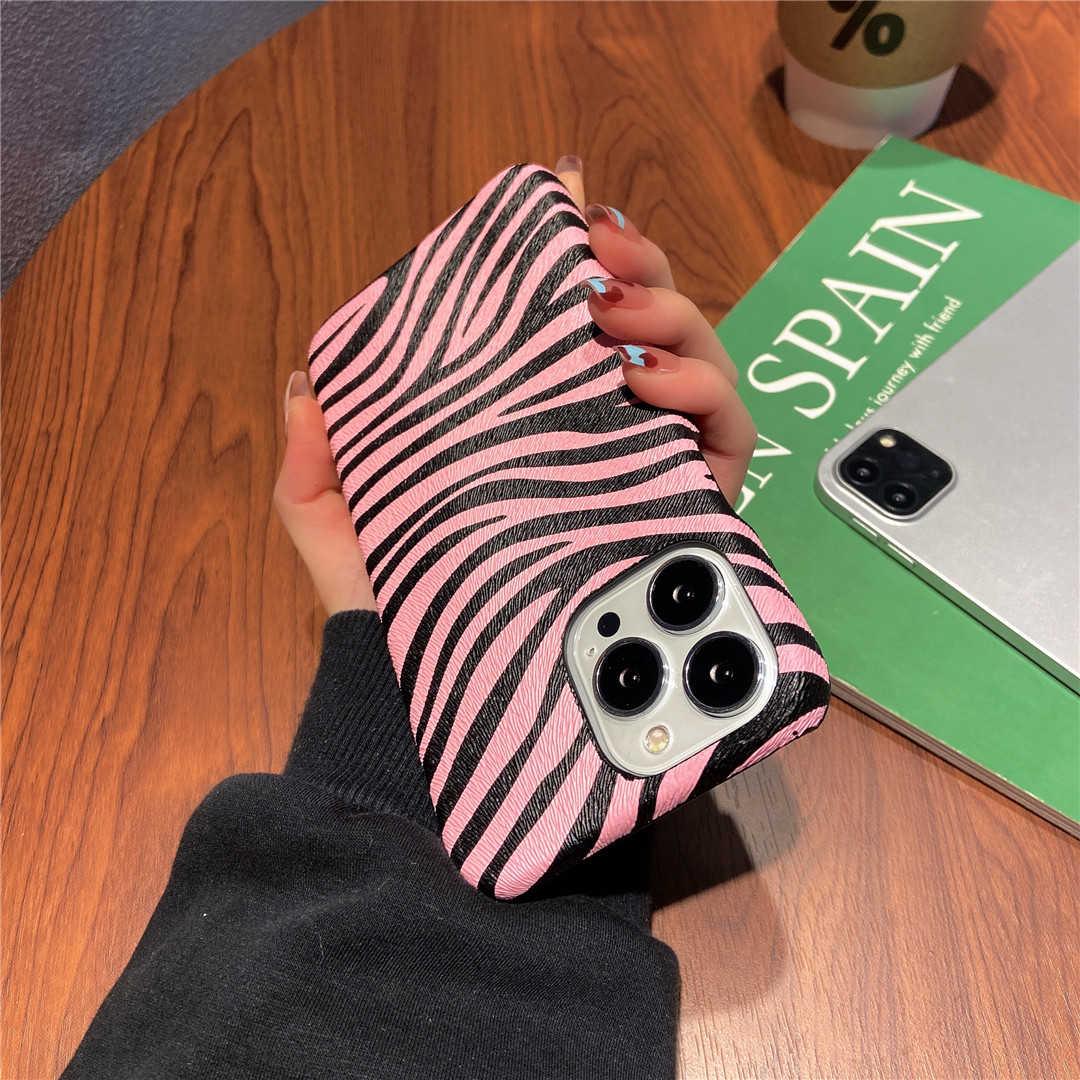 pink zebra iphone case