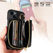 Card compartment phone wallet case