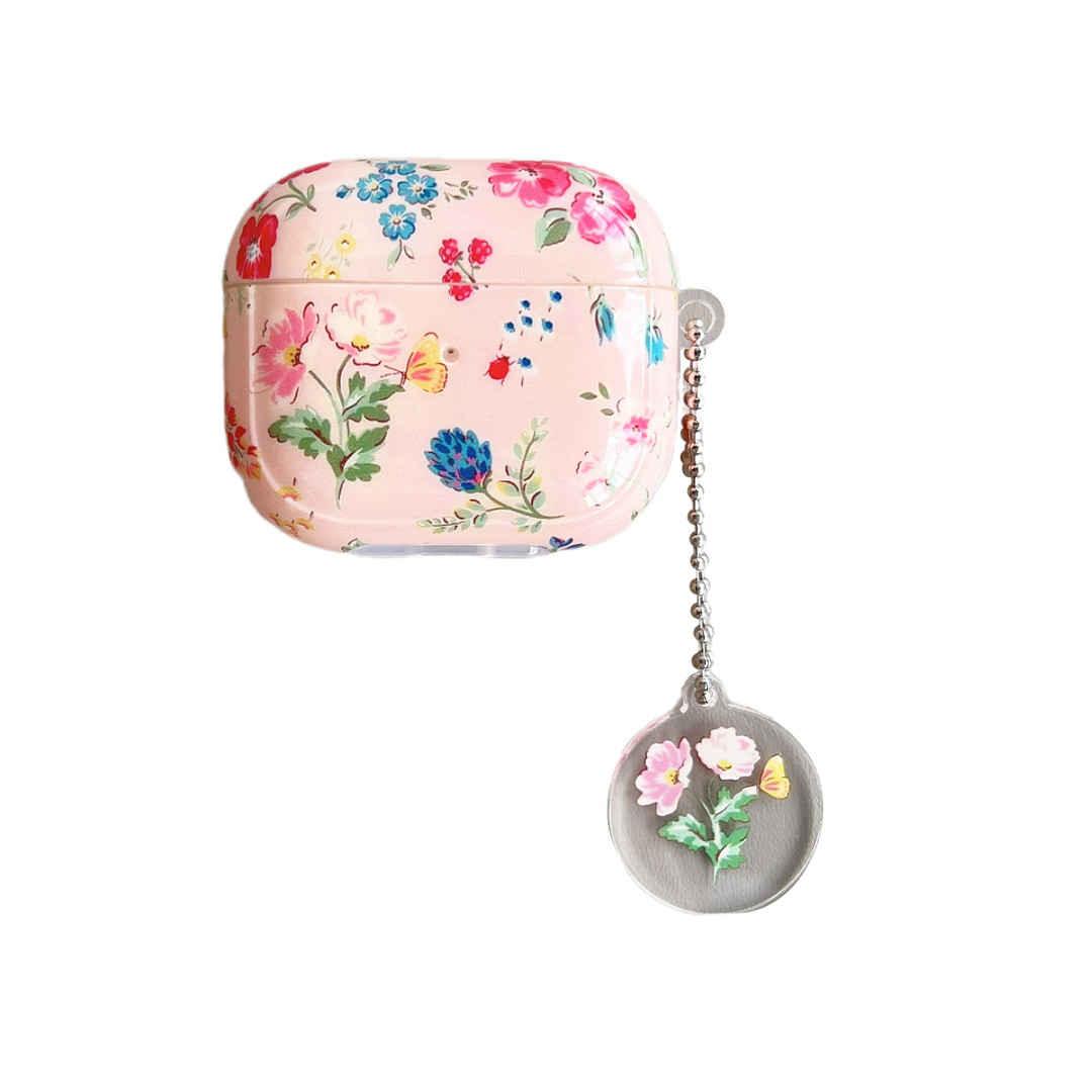 Pink Floral AirPods 3 Case