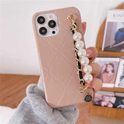 gold leather iphone case 