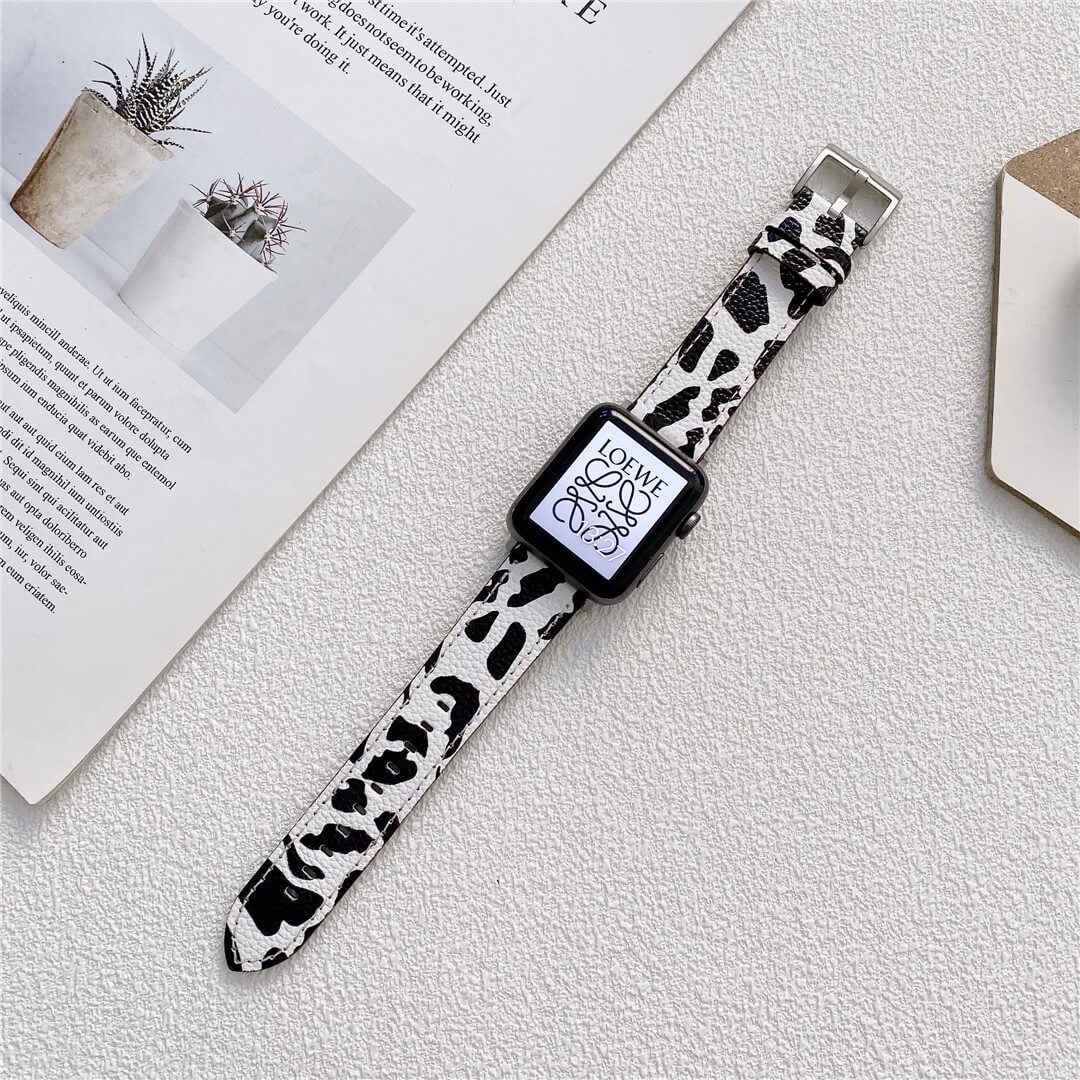 apple watch bands cow print