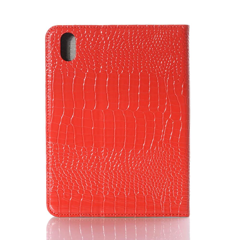 Alligator Pattern Premium Leather iPad Wallet Cover