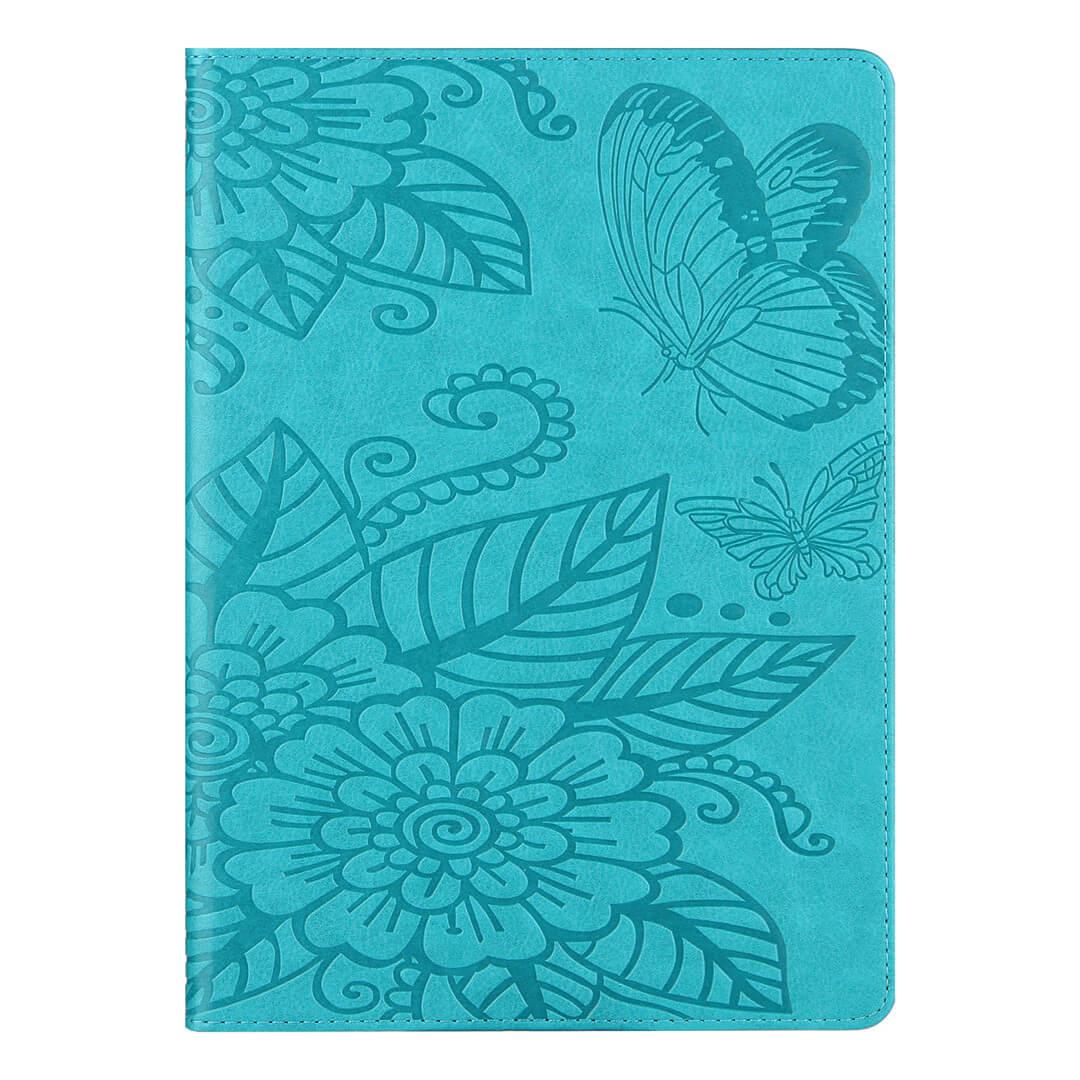 Smart Floral Embossed Folio iPad Case
