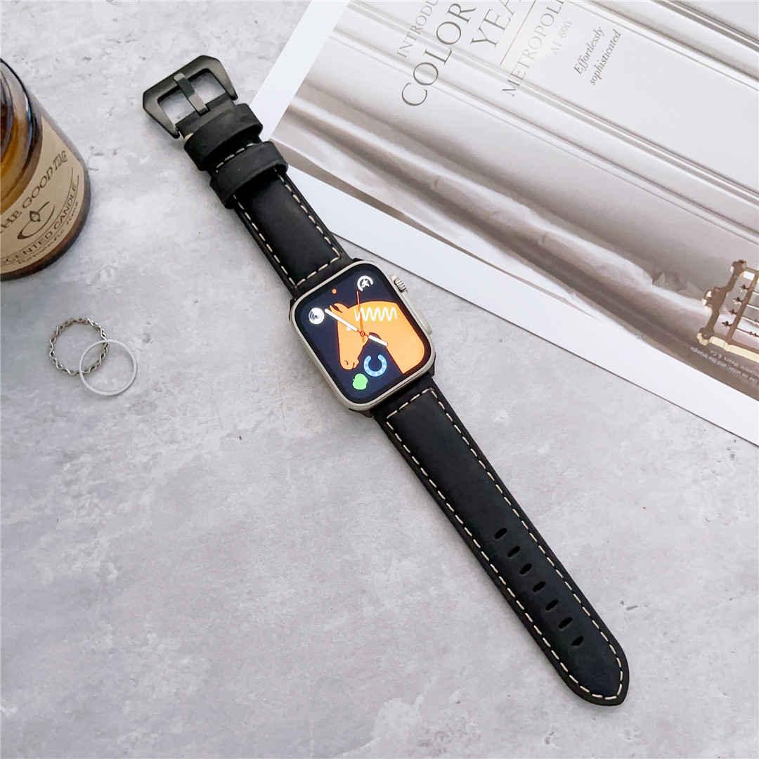 Vantage Genuine Leather Apple Watch Replacement Band